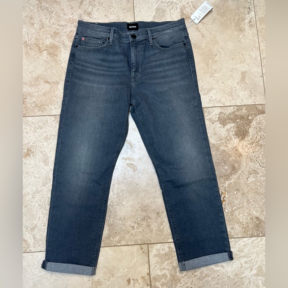 New w/tags Hudson Cropped jeans women’s size 30 - Picture 2 of 6